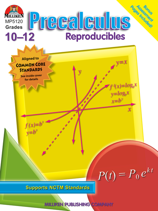 Title details for Precalculus Reproducibles by Marilyn Occhiogrosso - Available